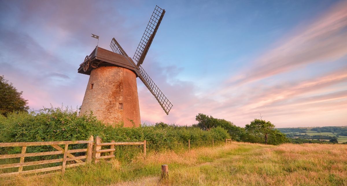 Bembridge Windmill on the Isle of Wight